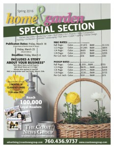 Spring Home & Garden flyer 2