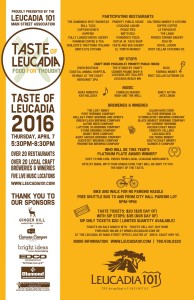 Only 1,000 tickets to the annual Taste of Lecuadia are available. They go on sale March 16 at leucadia101.com.  Courtesy image